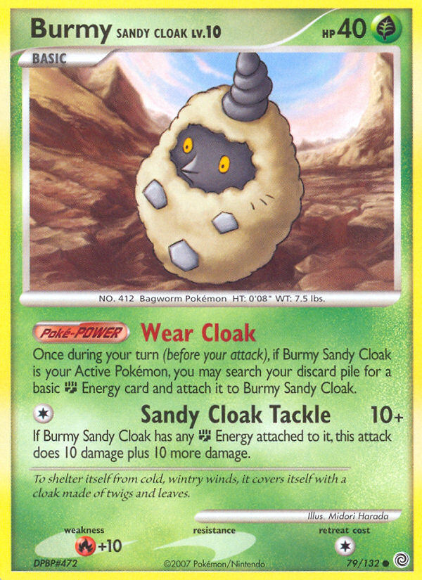 Burmy Sandy Cloak (79/132) [Diamond & Pearl: Secret Wonders] | Rock City Comics