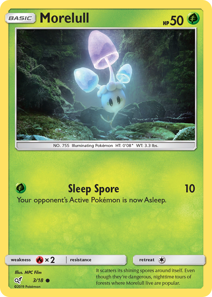 Morelull (3/18) [Sun & Moon: Detective Pikachu] | Rock City Comics
