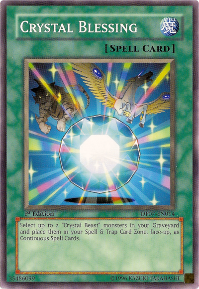 Crystal Blessing [DP07-EN014] Common | Rock City Comics