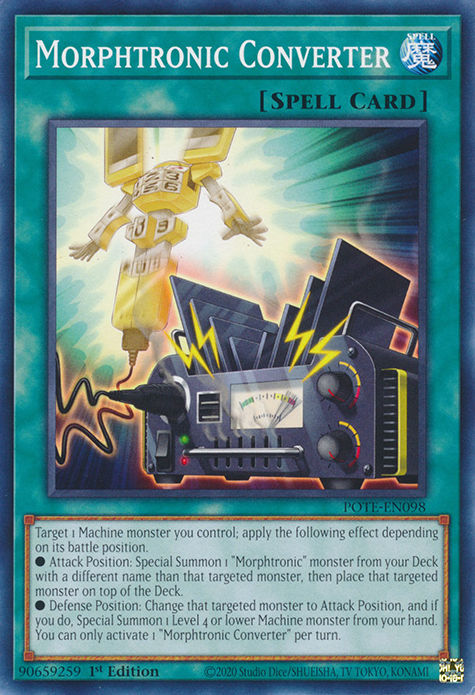 Morphtronic Converter [POTE-EN098] Common | Rock City Comics