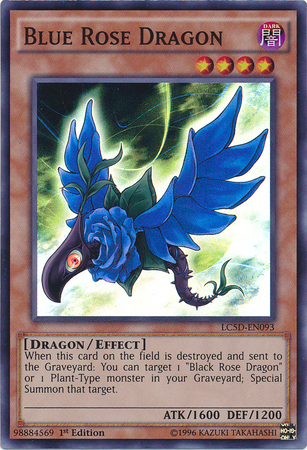 Blue Rose Dragon [LC5D-EN093] Super Rare | Rock City Comics