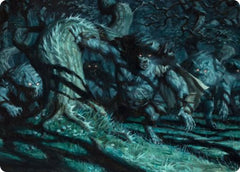 Unnatural Moonrise Art Card [Innistrad: Midnight Hunt Art Series] | Rock City Comics
