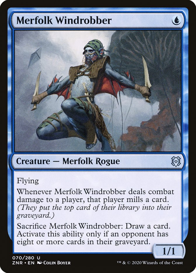 Merfolk Windrobber [Zendikar Rising] | Rock City Comics