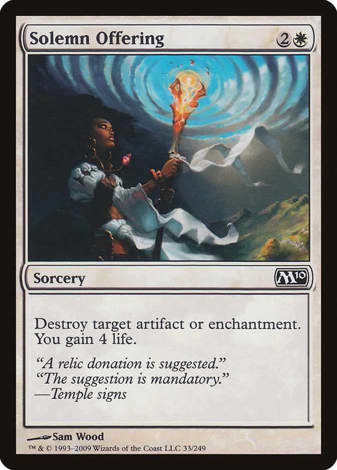 Solemn Offering [Magic 2010] | Rock City Comics