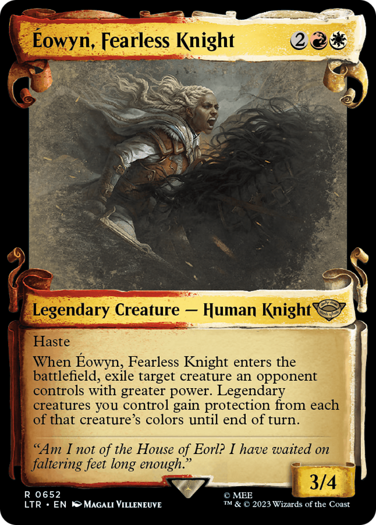 Eowyn, Fearless Knight [The Lord of the Rings: Tales of Middle-Earth Showcase Scrolls] | Rock City Comics