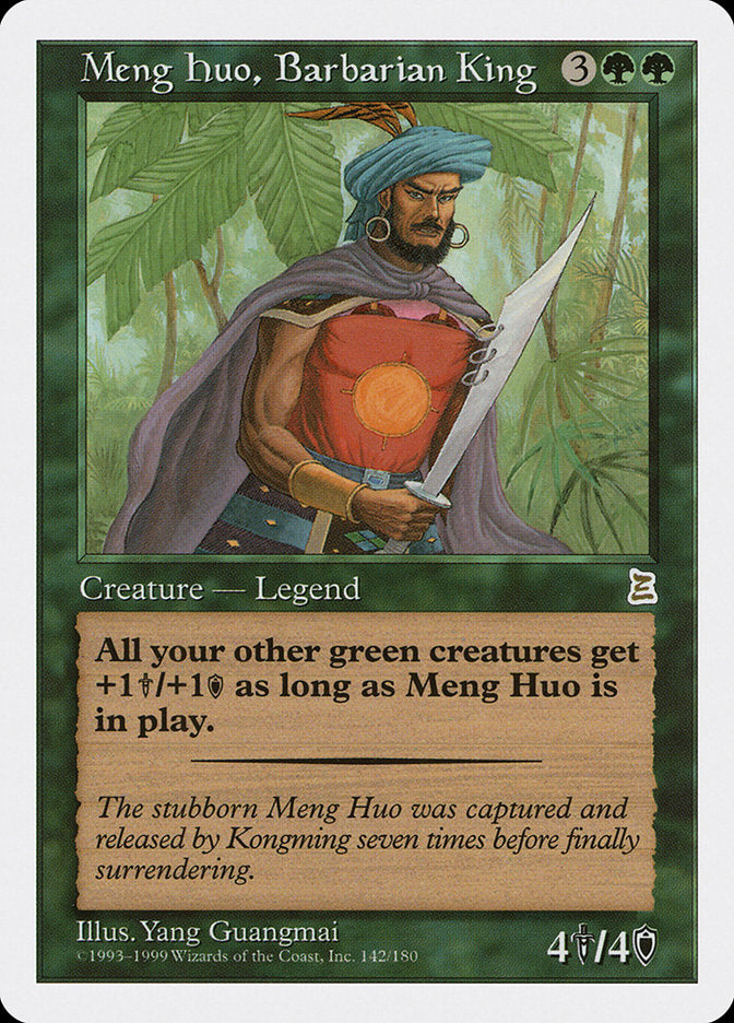 Meng Huo, Barbarian King [Portal Three Kingdoms] | Rock City Comics