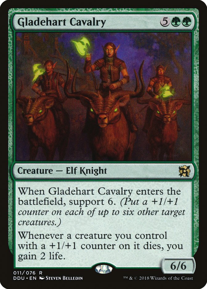 Gladehart Cavalry [Duel Decks: Elves vs. Inventors] | Rock City Comics