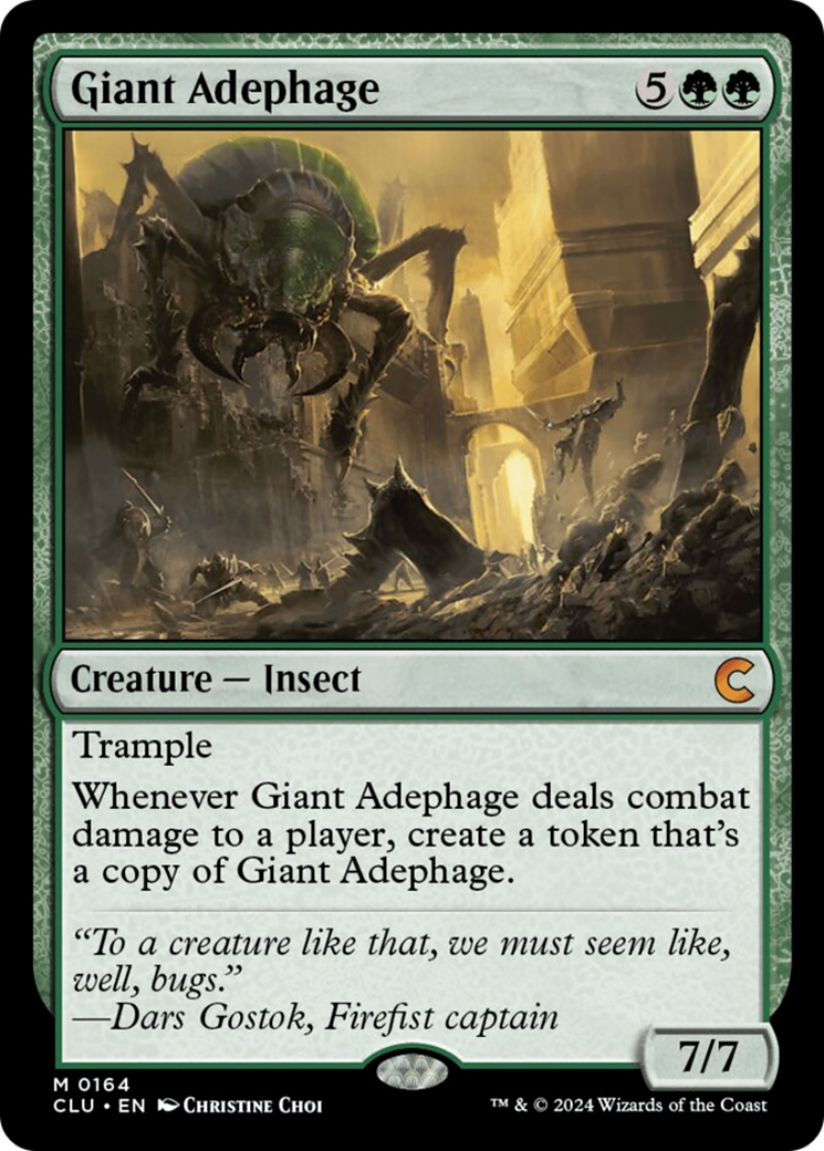 Giant Adephage [Ravnica: Clue Edition] | Rock City Comics