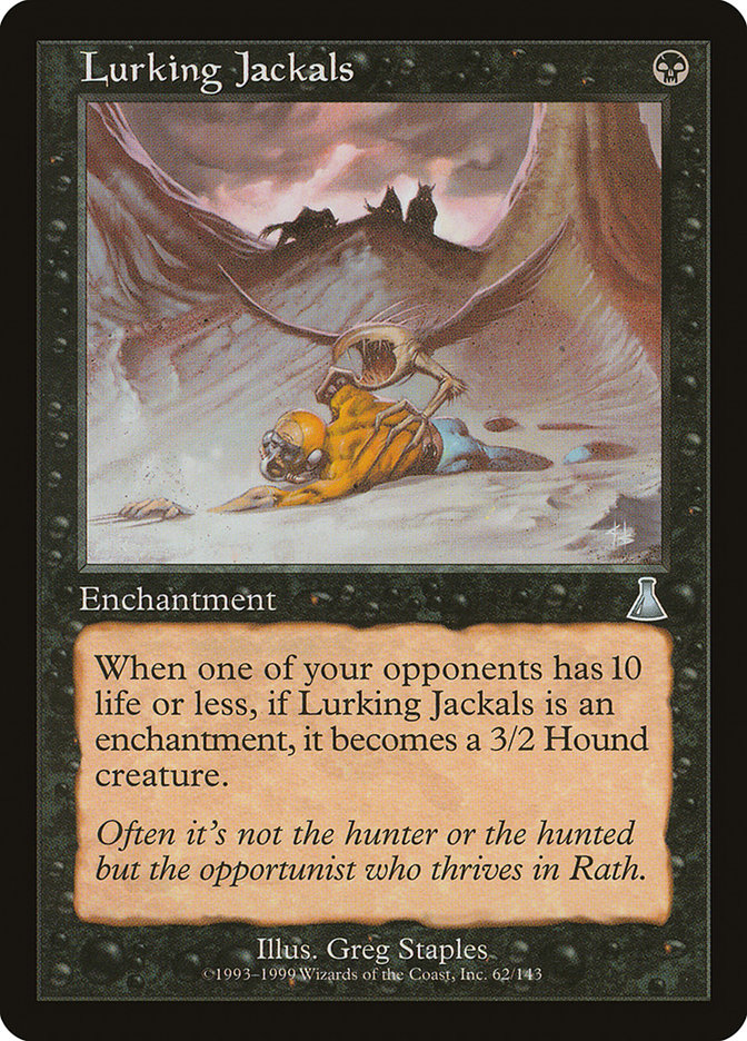 Lurking Jackals [Urza's Destiny] | Rock City Comics