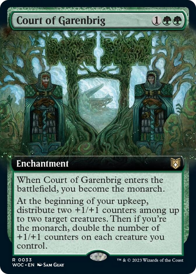 Court of Garenbrig (Extended Art) [Wilds of Eldraine Commander] | Rock City Comics