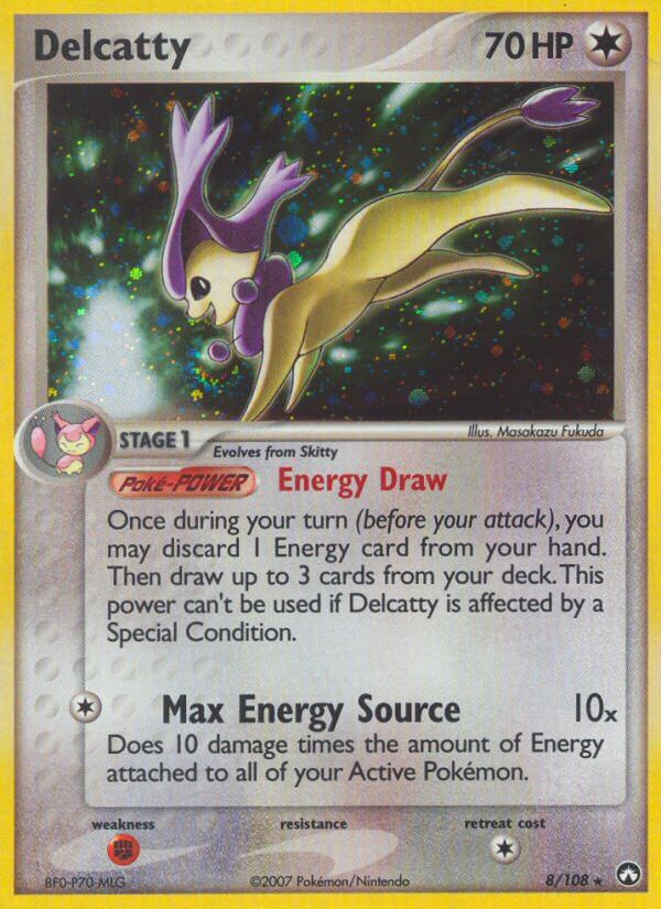 Delcatty (8/108) (Theme Deck Exclusive) [EX: Power Keepers] | Rock City Comics