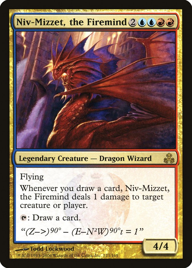 Niv-Mizzet, the Firemind [Guildpact] | Rock City Comics