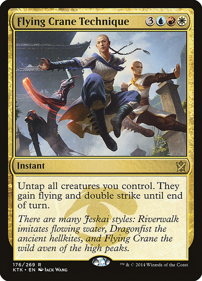 Flying Crane Technique [Khans of Tarkir] | Rock City Comics