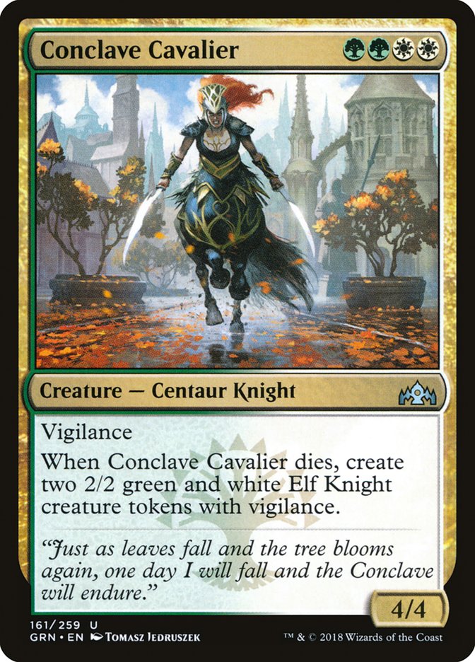 Conclave Cavalier [Guilds of Ravnica] | Rock City Comics