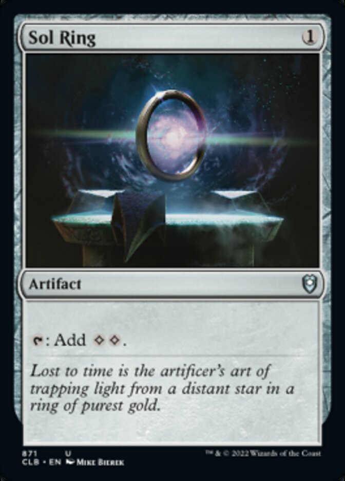 Sol Ring [Commander Legends: Battle for Baldur's Gate] | Rock City Comics