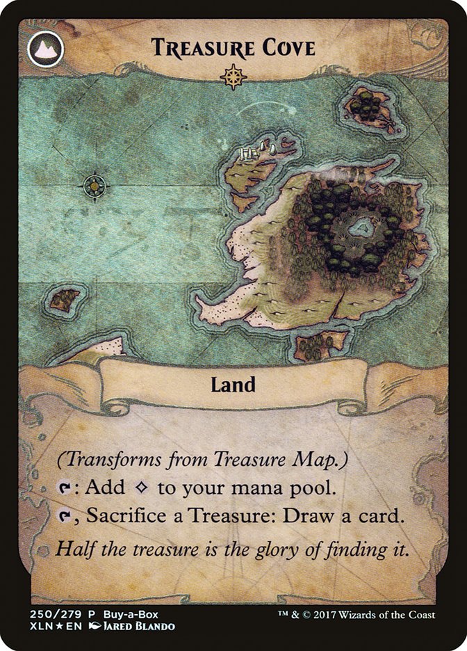 Treasure Map // Treasure Cove (Buy-A-Box) [Ixalan Treasure Chest] | Rock City Comics