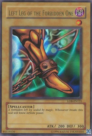 Left Leg of the Forbidden One [LOB-EN121] Ultra Rare | Rock City Comics