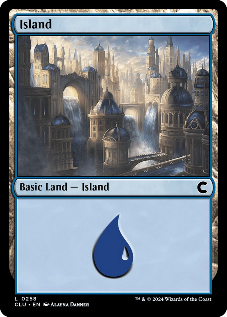 Island (0258) [Ravnica: Clue Edition] | Rock City Comics