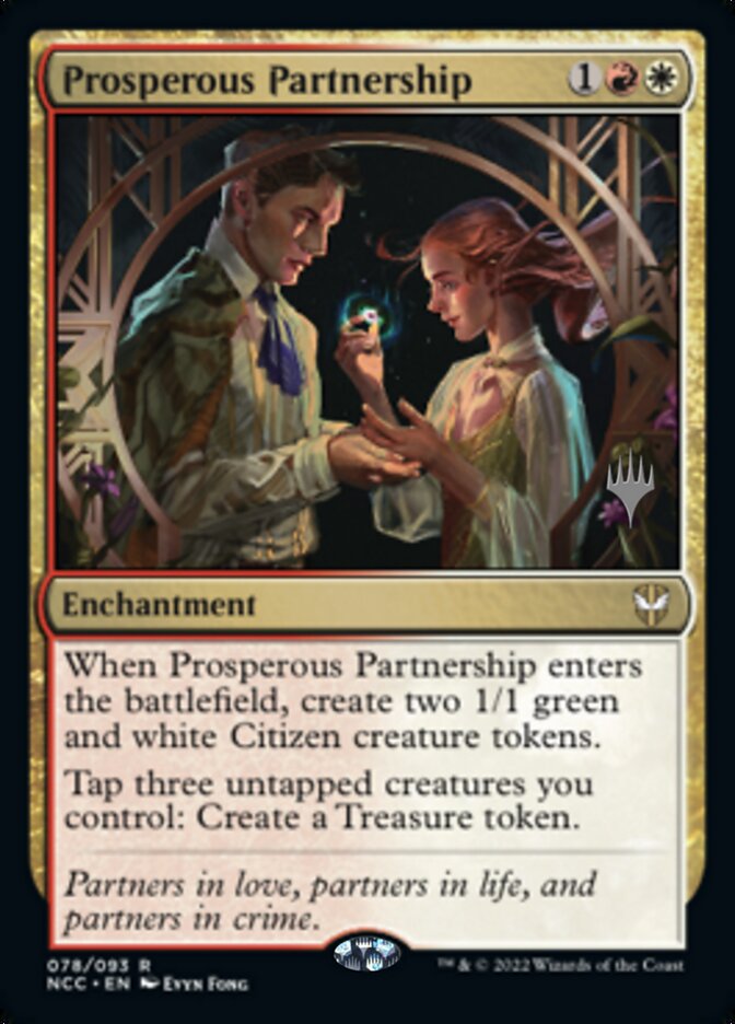 Prosperous Partnership (Promo Pack) [Streets of New Capenna Commander Promos] | Rock City Comics