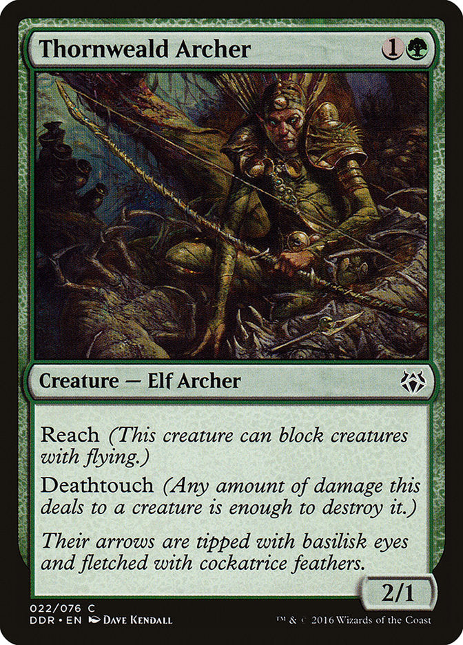 Thornweald Archer [Duel Decks: Nissa vs. Ob Nixilis] | Rock City Comics