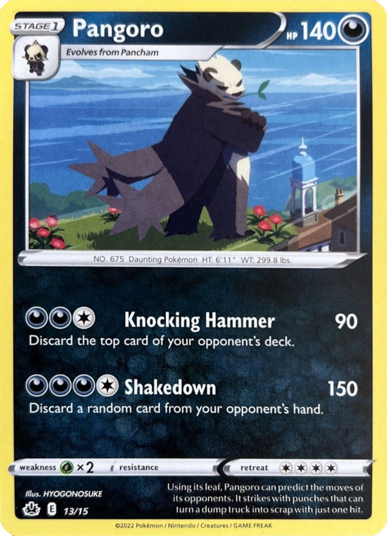 Pangoro (13/15) [McDonald's Promos: Match Battle] | Rock City Comics