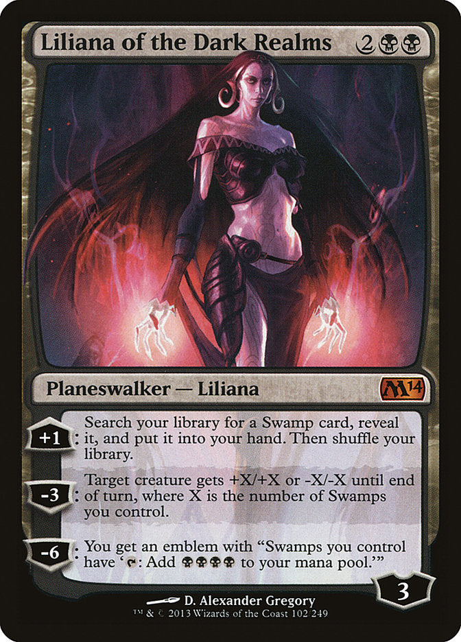 Liliana of the Dark Realms [Magic 2014] | Rock City Comics