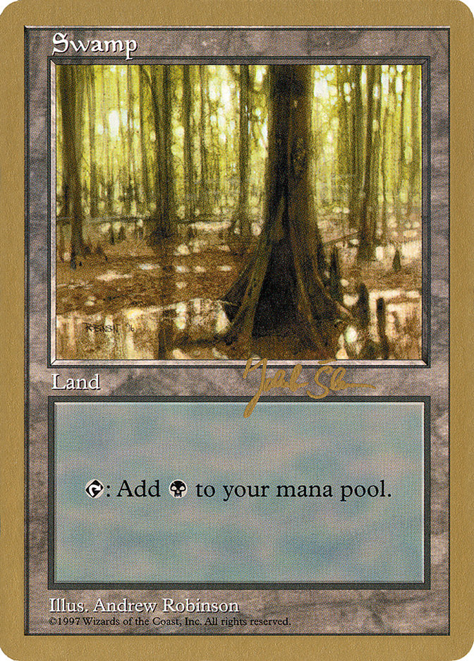 Swamp (js439) (Jakub Slemr) [World Championship Decks 1997] | Rock City Comics