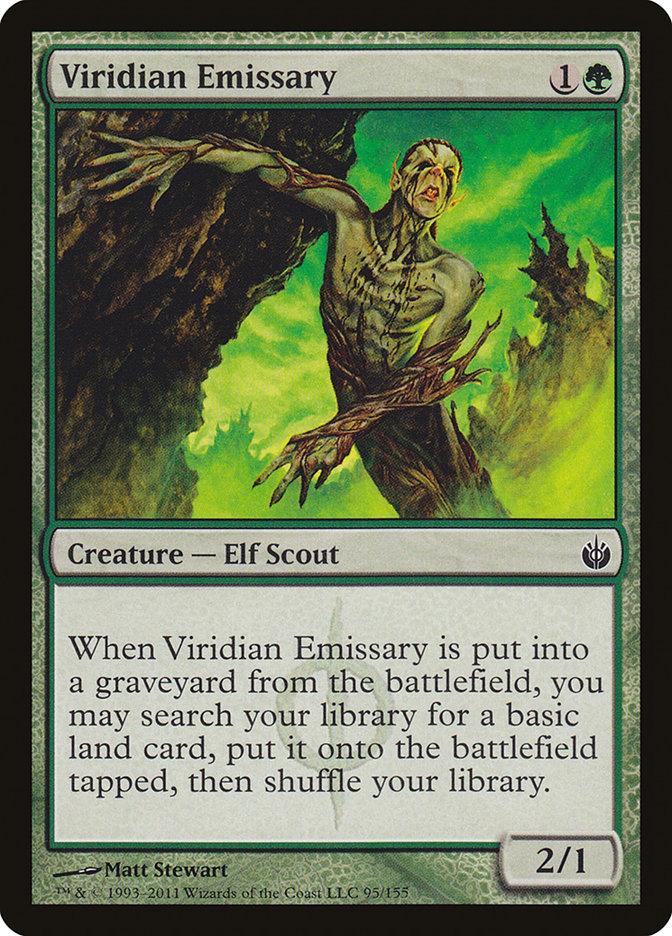 Viridian Emissary [Mirrodin Besieged] | Rock City Comics