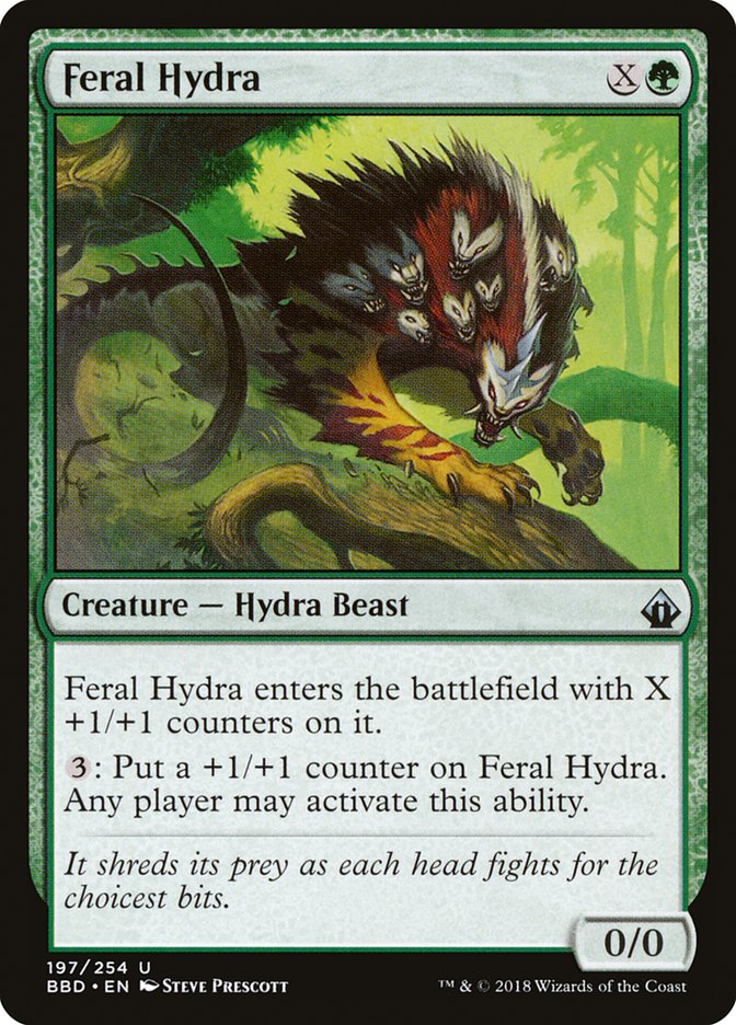 Feral Hydra [Battlebond] | Rock City Comics