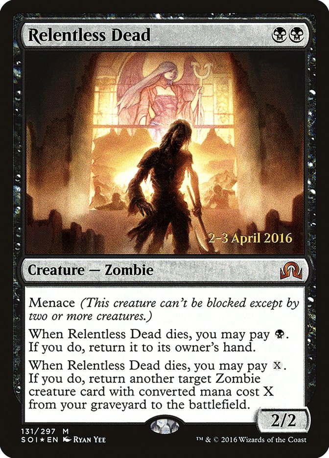 Relentless Dead [Shadows over Innistrad Prerelease Promos] | Rock City Comics