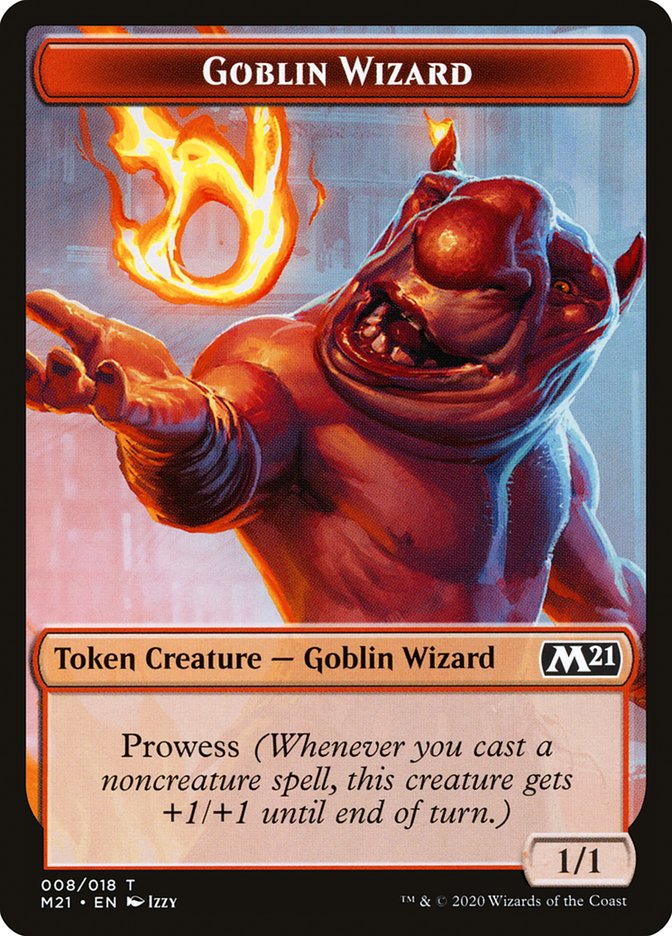 Goblin Wizard [Core Set 2021 Tokens] | Rock City Comics