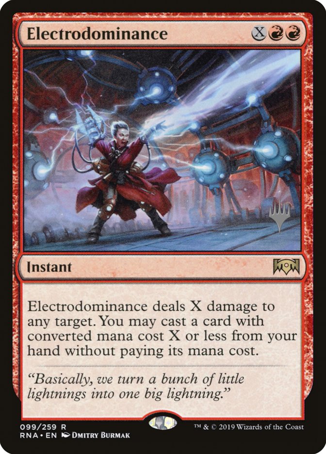 Electrodominance (Promo Pack) [Ravnica Allegiance Promos] | Rock City Comics