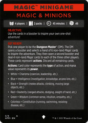 Magic & Minions (Magic Minigame) [Dungeons & Dragons: Adventures in the Forgotten Realms Minigame] | Rock City Comics