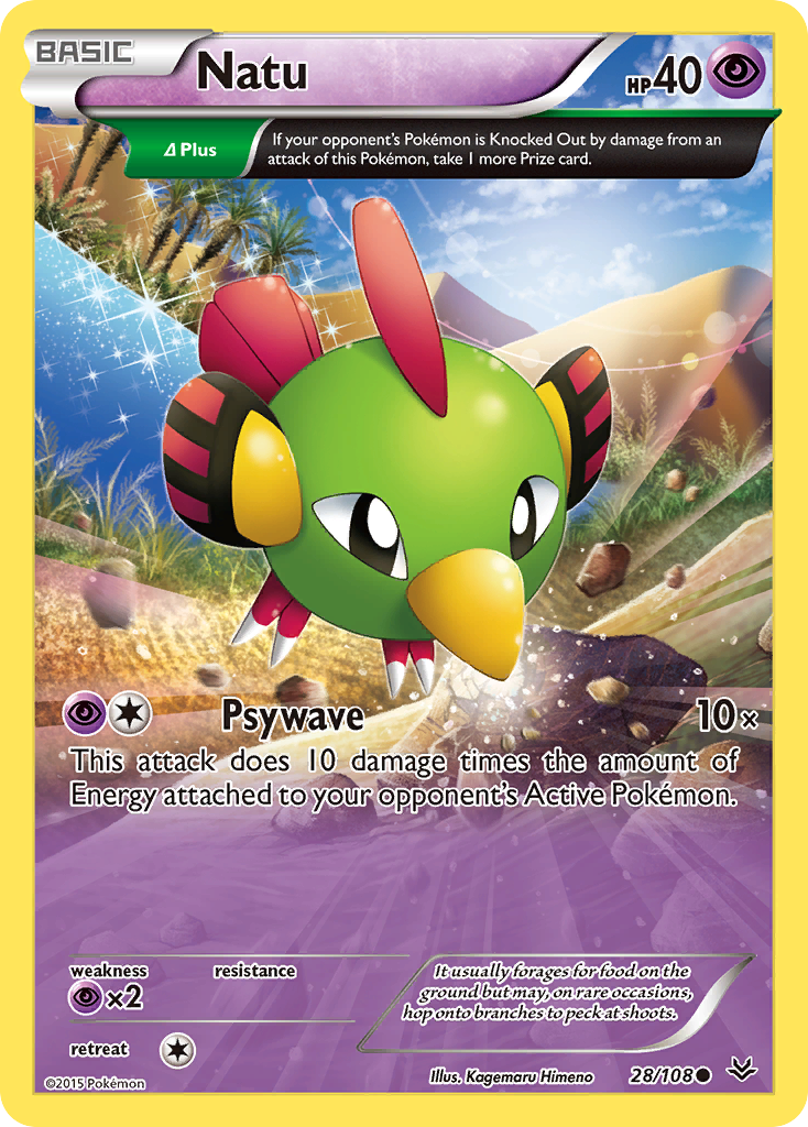 Natu (28/108) [XY: Roaring Skies] | Rock City Comics