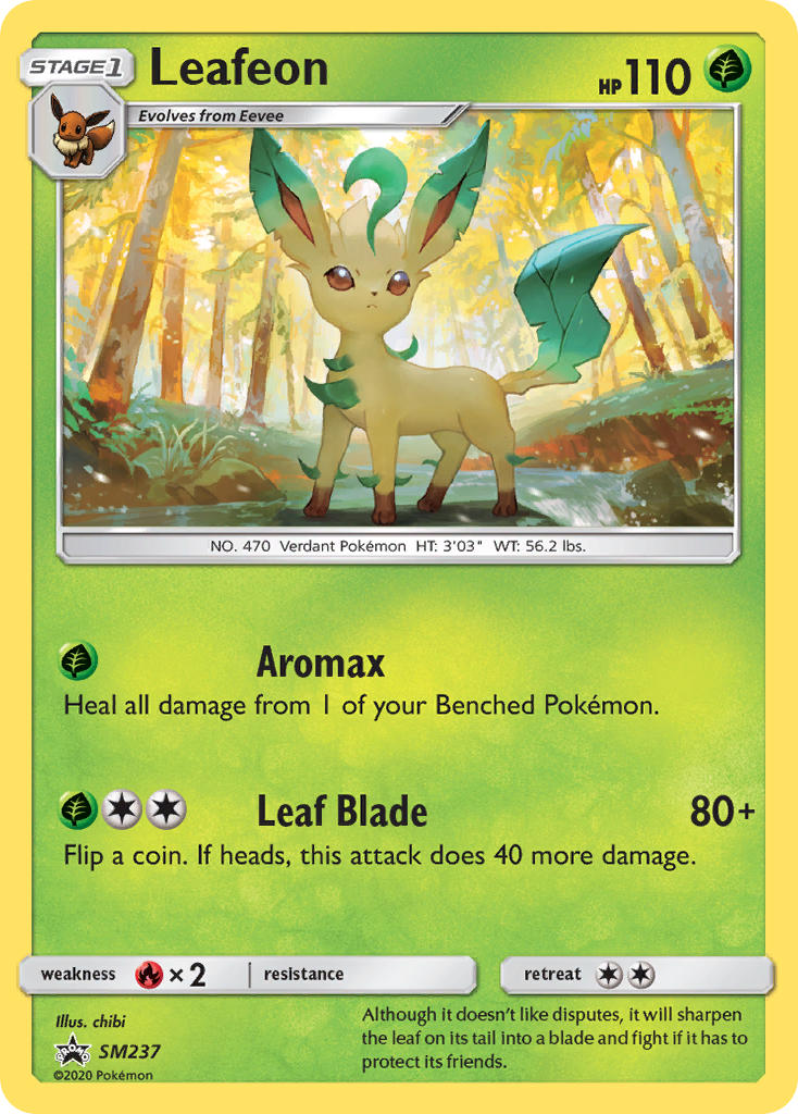 Leafeon (SM237) [Sun & Moon: Black Star Promos] | Rock City Comics