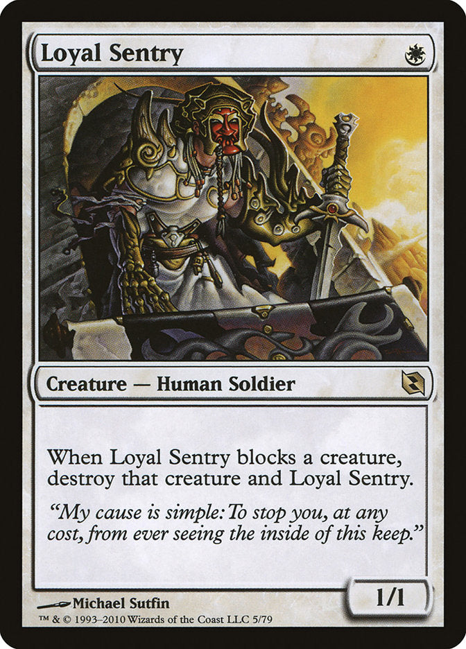 Loyal Sentry [Duel Decks: Elspeth vs. Tezzeret] | Rock City Comics