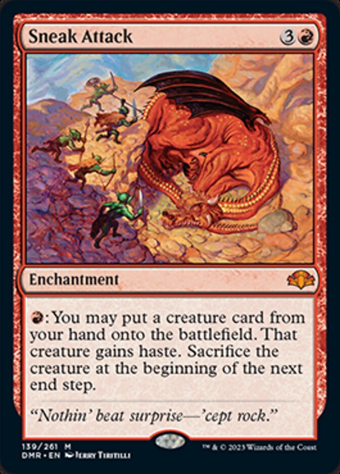 Sneak Attack [Dominaria Remastered] | Rock City Comics