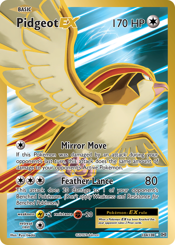 Pidgeot EX (104/108) [XY: Evolutions] | Rock City Comics