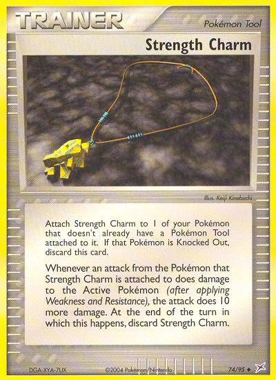 Strength Charm (74/95) [EX: Team Magma vs Team Aqua] | Rock City Comics