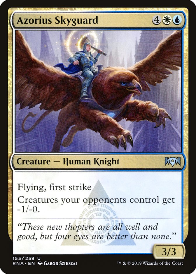 Azorius Skyguard [Ravnica Allegiance] | Rock City Comics