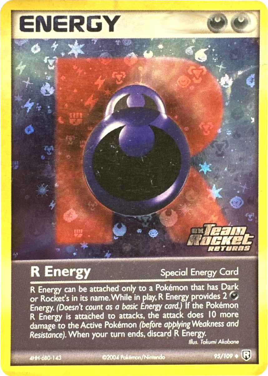 R Energy (95/109) (Stamped) [EX: Team Rocket Returns] | Rock City Comics