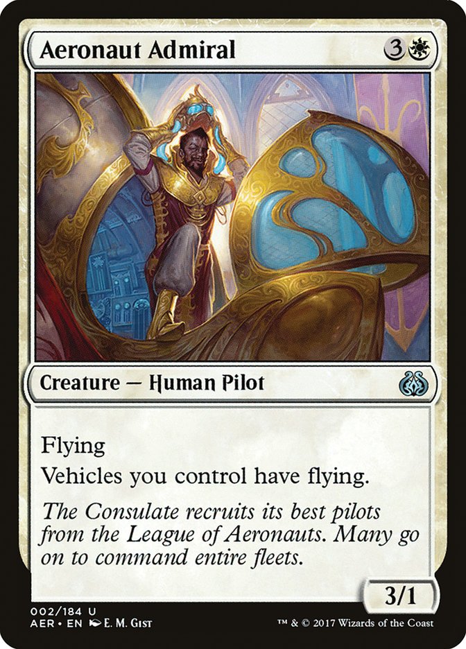 Aeronaut Admiral [Aether Revolt] | Rock City Comics