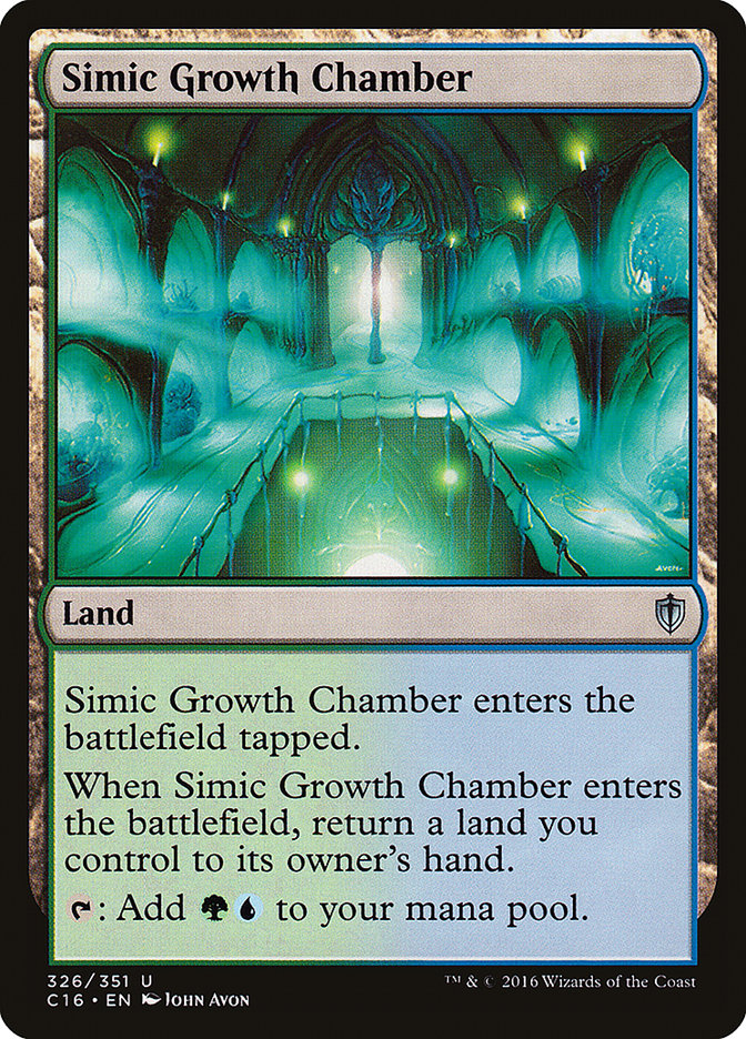 Simic Growth Chamber [Commander 2016] | Rock City Comics