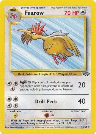 Fearow (36/64) [Jungle Unlimited] | Rock City Comics