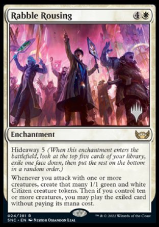 Rabble Rousing (Promo Pack) [Streets of New Capenna Promos] | Rock City Comics