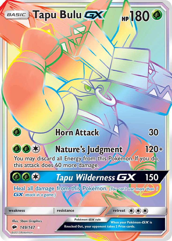 Tapu Bulu GX (149/147) [Sun & Moon: Burning Shadows] | Rock City Comics