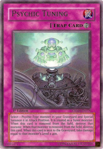 Psychic Tuning [CRMS-EN076] Rare | Rock City Comics