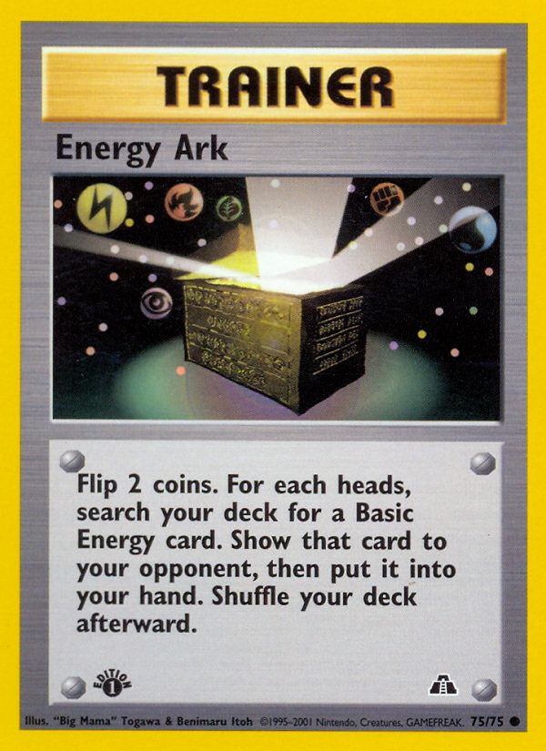 Energy Ark (75/75) [Neo Discovery 1st Edition] | Rock City Comics