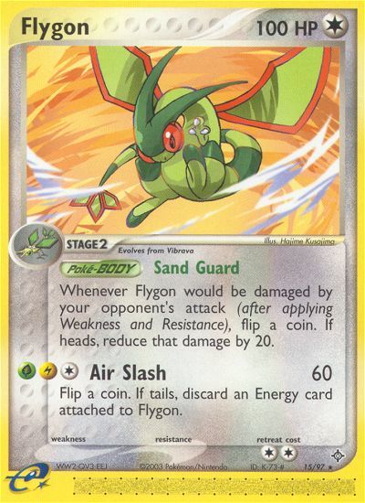 Flygon (15/97) [EX: Dragon] | Rock City Comics