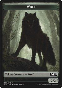 Zombie // Wolf Double-Sided Token [Game Night 2019 Tokens] | Rock City Comics